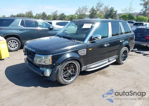 2008 Land Rover Range Rover Sport Supercharged из США, поврежденный, VIN SALSH23428A159631